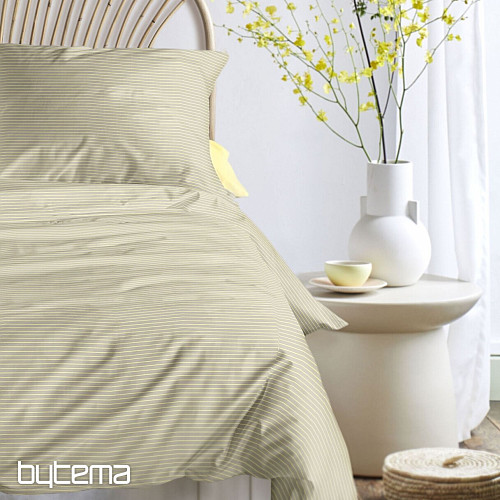 IRISETTE luxus pamutszatén TOKIO 8607-40 bézs