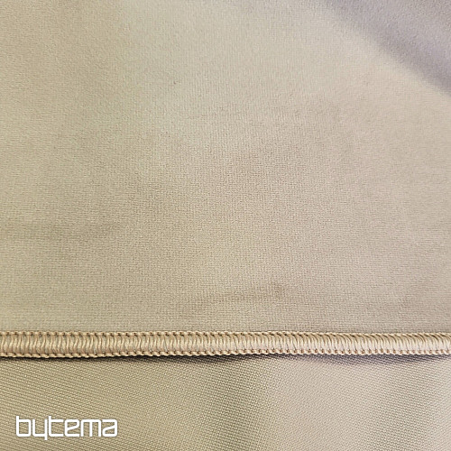 Luxus monokróm designer dekorációs anyag GERSTER 77042/0023 világos bézs