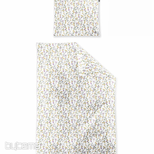 IRISETTE luxus puha krepp EASY 8665-40 Sárga virágok