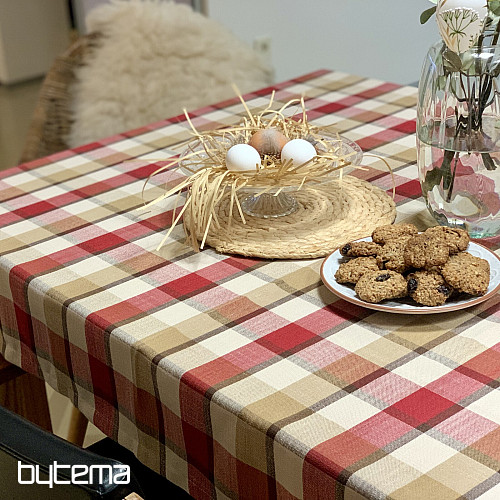 Atila RED terítő és sál