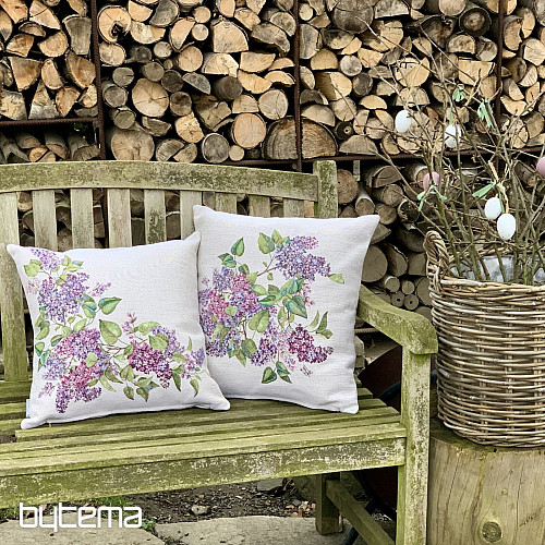 Gobelin párnahuzat középen LILA