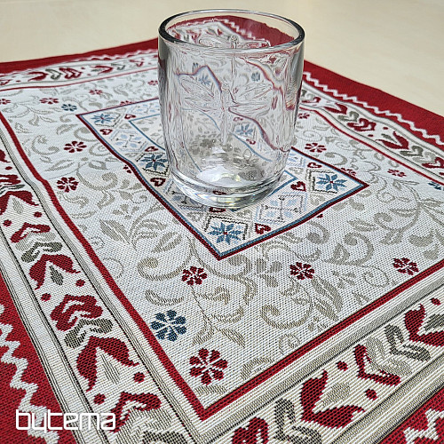 Gobelin alátét VIRÁGOK KERETBEN