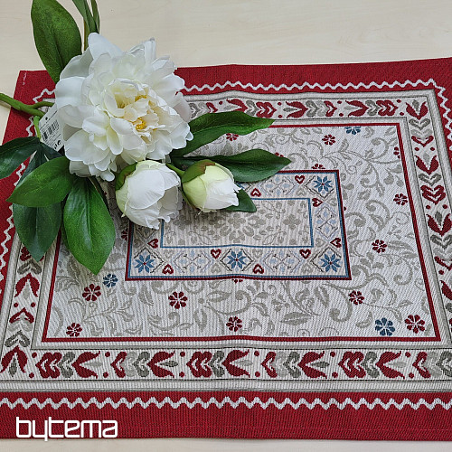 Gobelin alátét VIRÁGOK KERETBEN