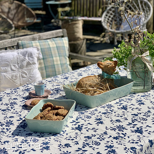 Terítő Kék Romantika