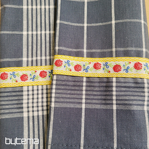 Törölközők a GRANDMOTHER GREY WITH FLOWERS-től