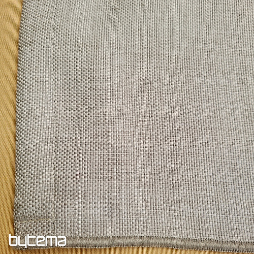 Készre varrt dekoratív függöny GERSTER DIM OUT 77005/840 SZÜRKE BÉZS