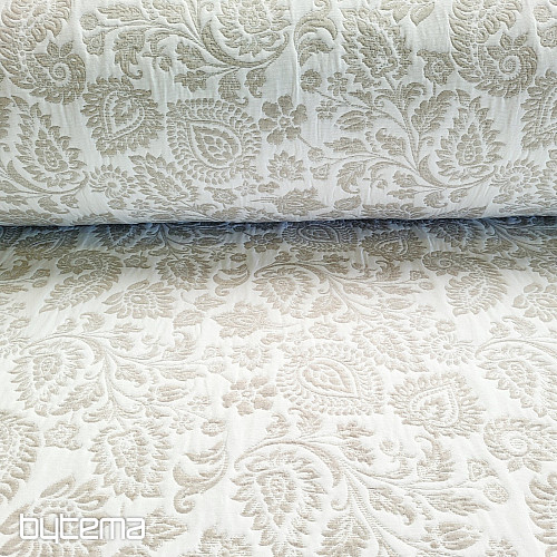 COSTA FLOR BEIGE dekoratív anyag