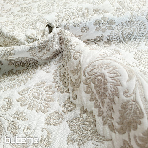COSTA FLOR BEIGE dekoratív anyag