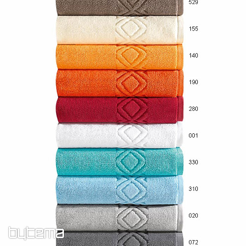 Frottír fürdőszőnyeg DENVER piros