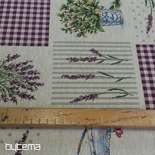 Gobelinszövet PROVANCE-I VIRÁGOK