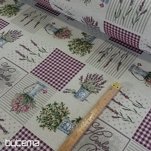 Gobelinszövet PROVANCE-I VIRÁGOK