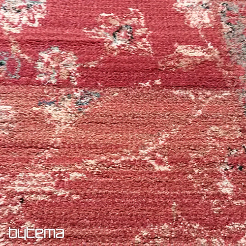 Luxus gyapjú futófelület ROYAL PATCHWORK piros
