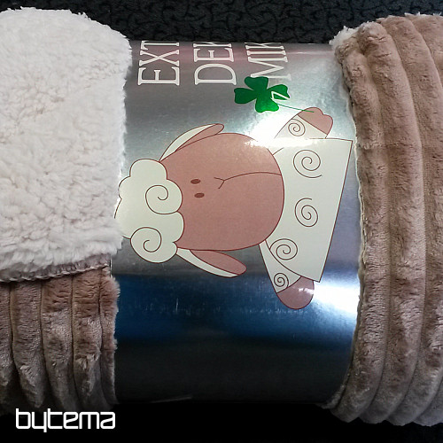 mikroszálas takaró EXTRA SOFT SHEEP kordbársony - anya