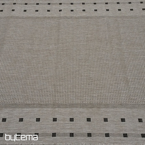 Csatos szőnyeg FLOORLUX 20329/04 ezüst-fekete