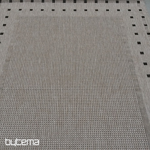 Csatos szőnyeg FLOORLUX 20329/04 ezüst-fekete