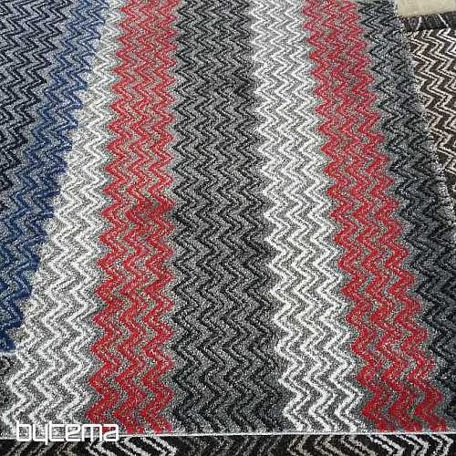 Modern szőnyeg ZIG ZAG piros