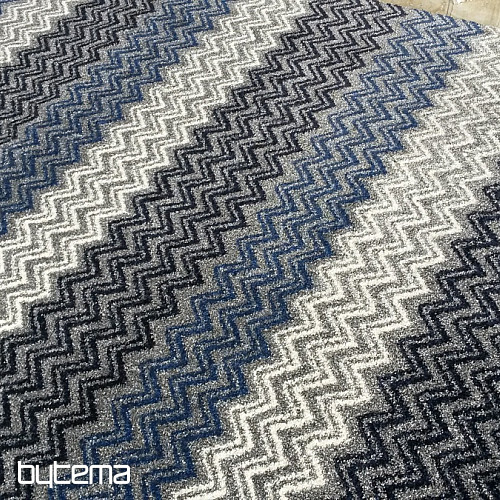 Modern szőnyeg ZIG ZAG kék