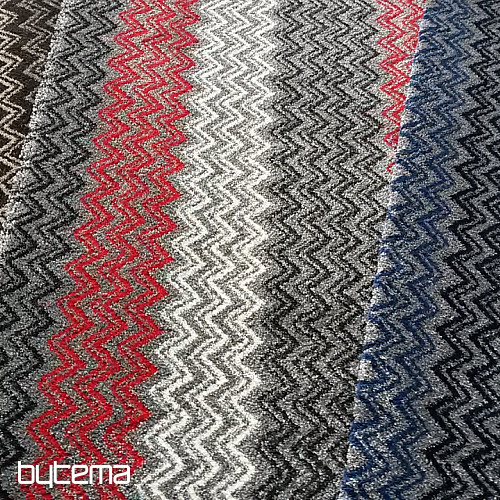 Modern szőnyeg ZIG ZAG piros