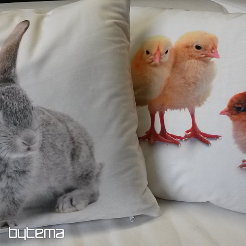 Dekoratív párnahuzat CSIRKE