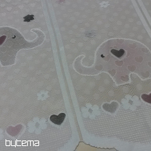 Gyerek jacquard függöny ELEPHANTS II.