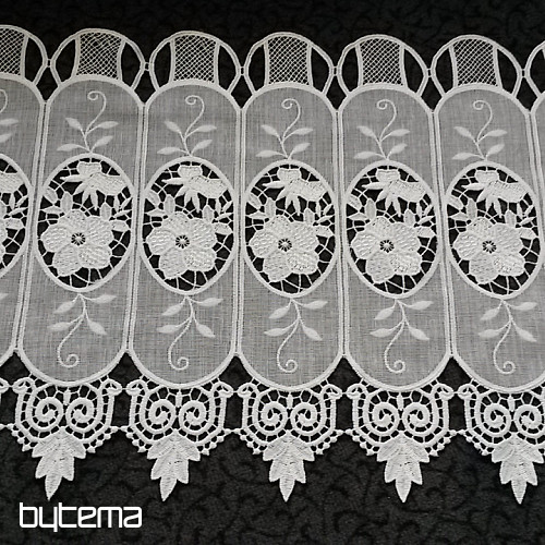 Ólomüveg függöny hímzett 11573