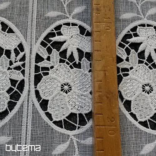 Ólomüveg függöny hímzett 11573