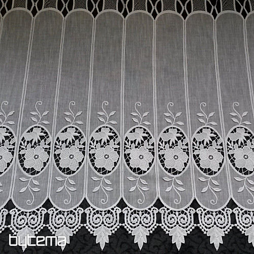 Ólomüveg függöny hímzett 11573