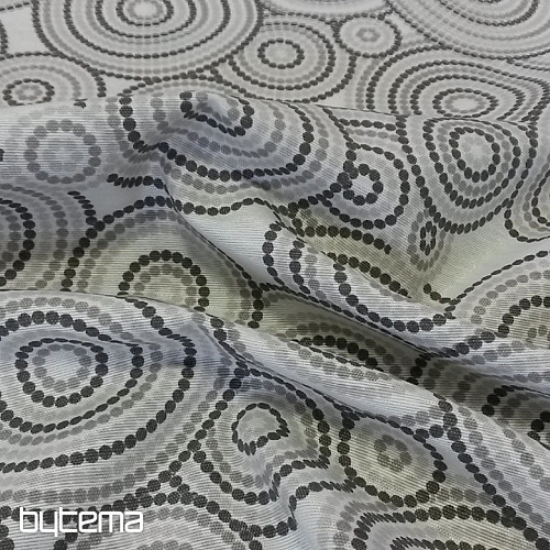 Dekoratív szövet MANDALA ECO szürke
