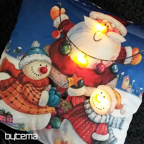 LED-del világított SANTA díszburkolat