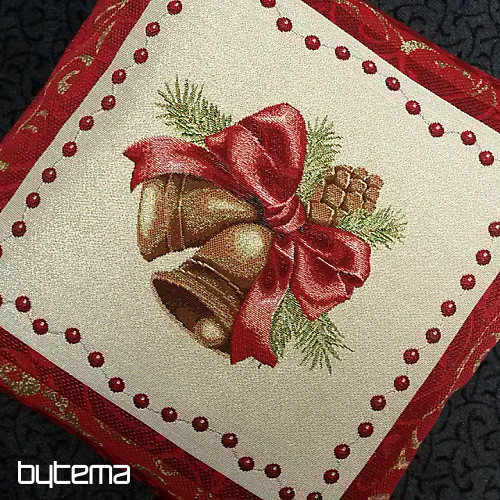 Karácsonyi díszpárnahuzat BELL a keretben