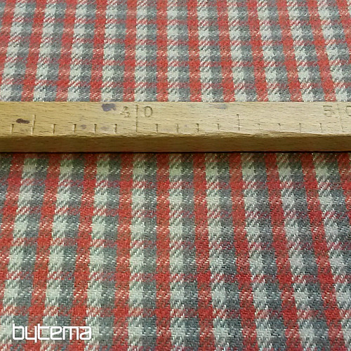 kárpit szövet CARA CORAL szélessége 138 cm