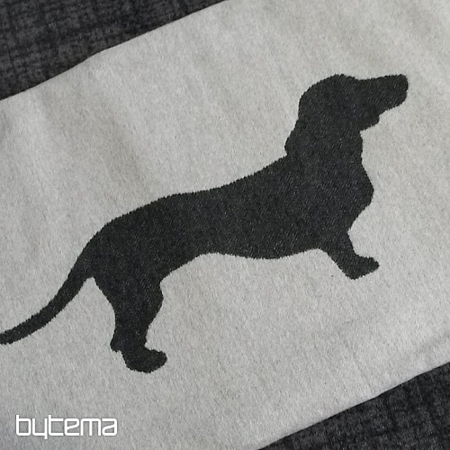 DF bevonat kutyák számára DACHSHUND St. szürke