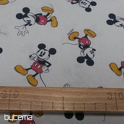 MICKEY Mouse pamutszövet