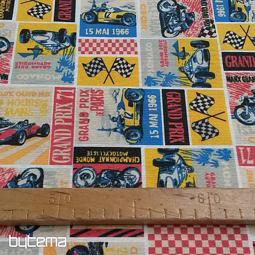 Dekoratív szövet GRAND PRIX