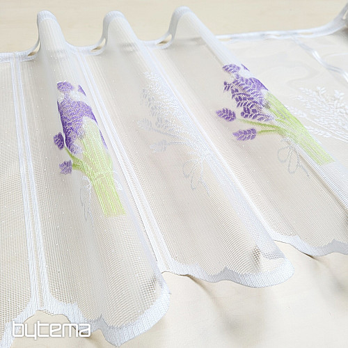 Jacquard függöny ólomüveghez LEVENDULA