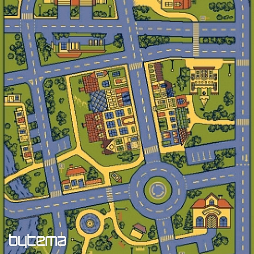 Gyermek darab szőnyeg CITY! Utolsó darab!
