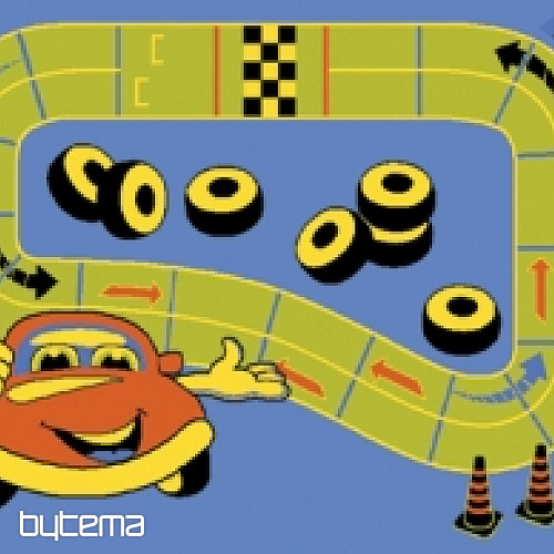 Gyerek darab szőnyeg AUTODRÁHA