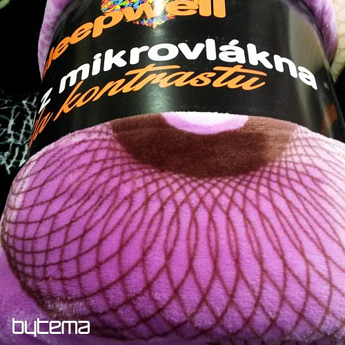 Juhtakaró - lila buborék