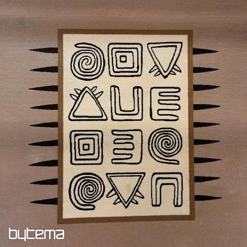 Design gyapjú darab szőnyeg művészet III
