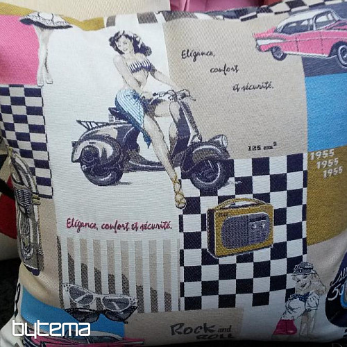 Dekoratív párna SKUTRY RETRO design