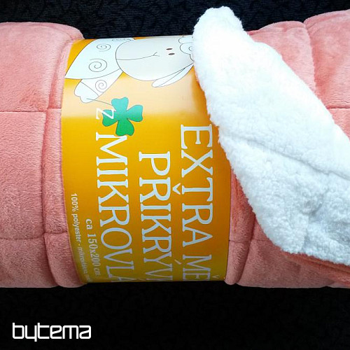 mikroszálas takaró EXTRA SOFT SHEEP lazacvarrás