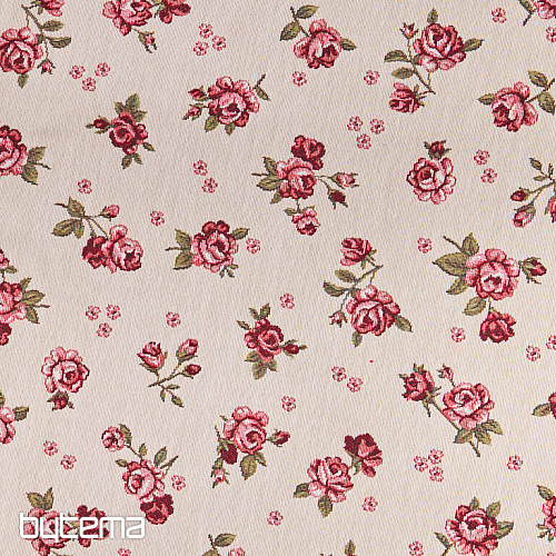 Gobelinszövet EDEN ROSES