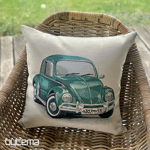 Gobelin párnahuzat VW BEETLE TURQUOISE
