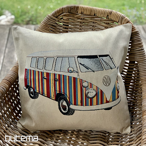 Gobelin párnahuzat VW HIPPIE BUS