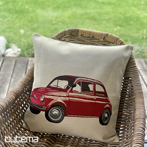 Gobelin párnahuzat FIAT RED