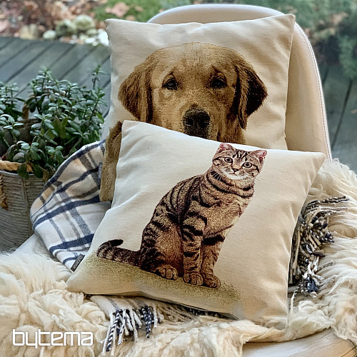 Gobelin huzat a MOUREK CAT párnához