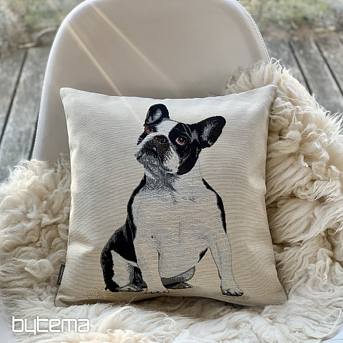 Gobelin párnahuzat BULLDOG KUTYA