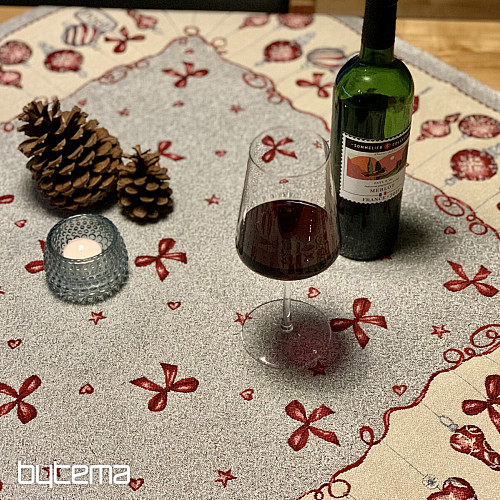Karácsonyi gobelin terítő NOEL