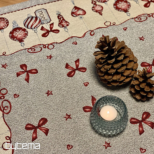 Karácsonyi gobelin terítő NOEL