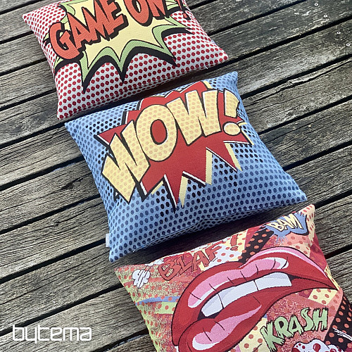 Gobelin párnahuzat COMICS LIPS